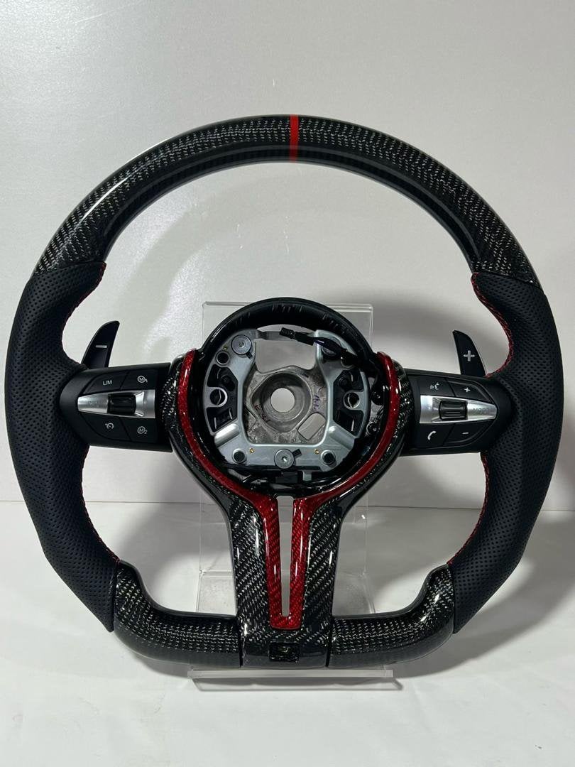 BMW F30 Carbon Alcantara Stuur M Performance, Autos : Pièces & Accessoires, Commande, Enlèvement, BMW