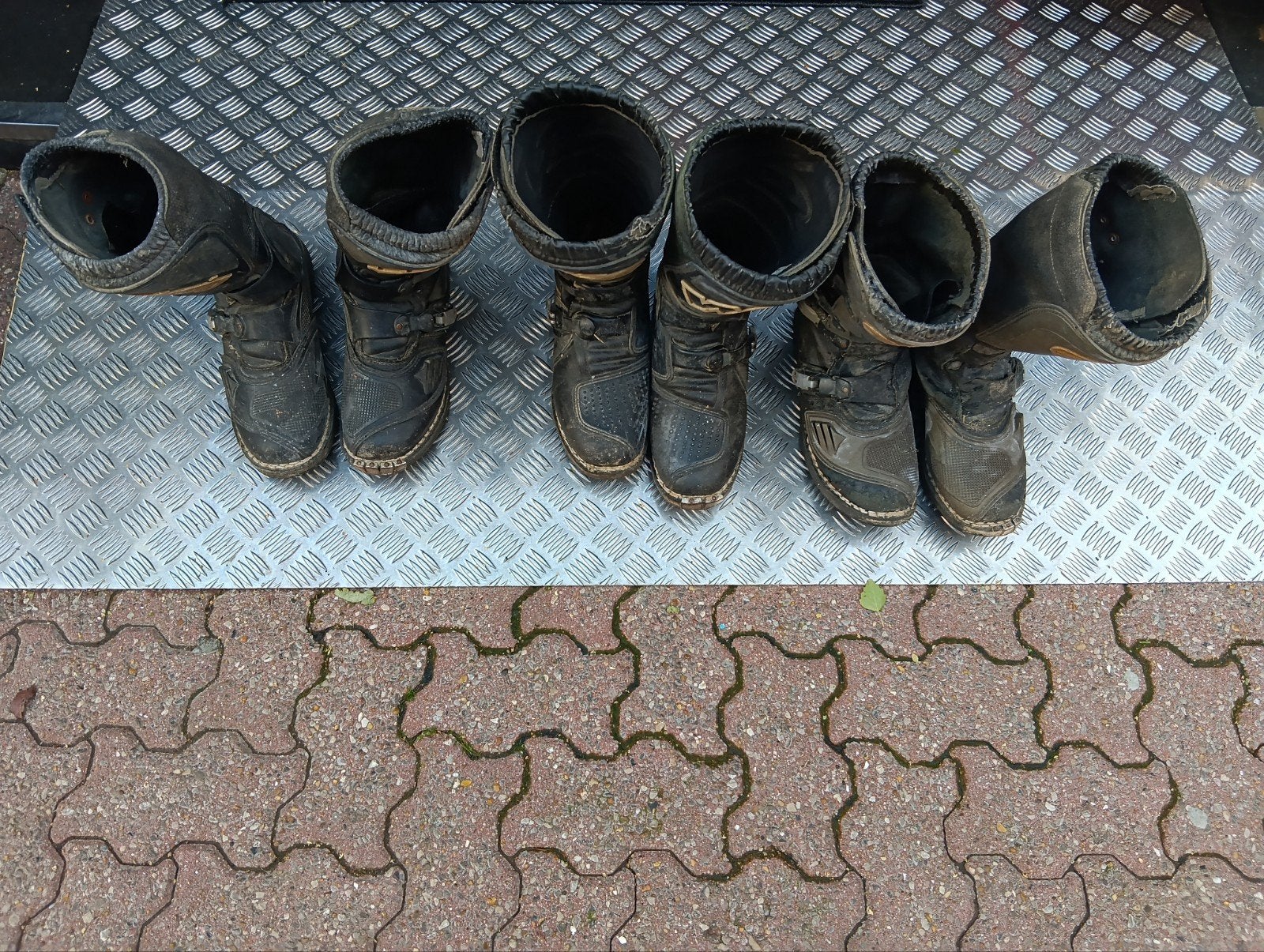 bottes motocross enduro quad  taille 44, Motos, Enlèvement ou Envoi, Seconde main, Bottes