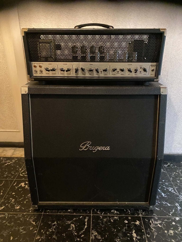 Bugera 6262 Infinium + cabinet, Muziek en Instrumenten, Ophalen, Zo goed als nieuw, Gitaar, 100 watt of meer