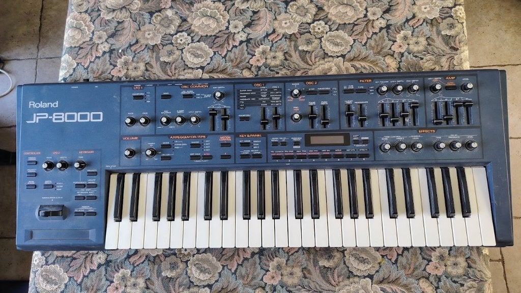 SYNTHESIZER ROLAND JP8000, Ophalen, Zo goed als nieuw, Roland