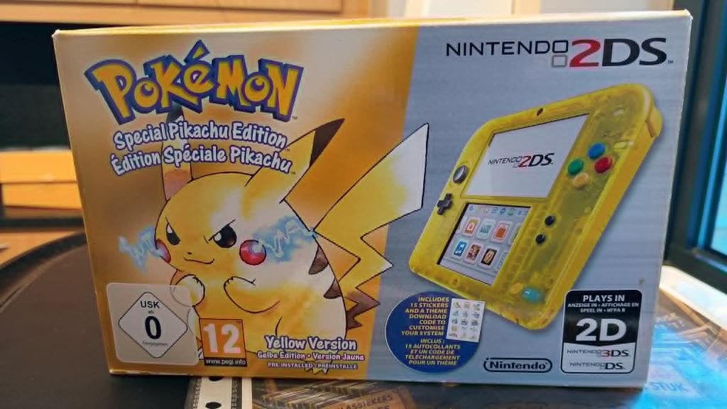 Nintendo 2DS Pokemon Special Pikachu Edition Yellow Version, Games en Spelcomputers, Spelcomputers | Nintendo 2DS en 3DS, Ophalen