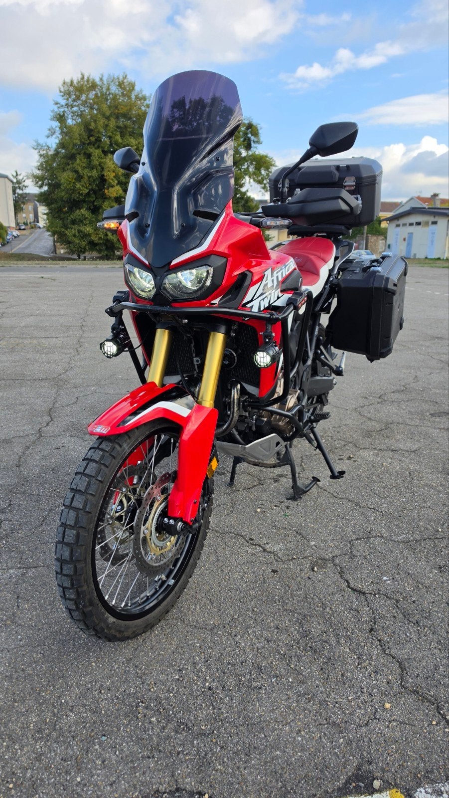 1000 africa twin boite dct, Motos, Plus de 35 kW, 2 cylindres, Particulier, ABS