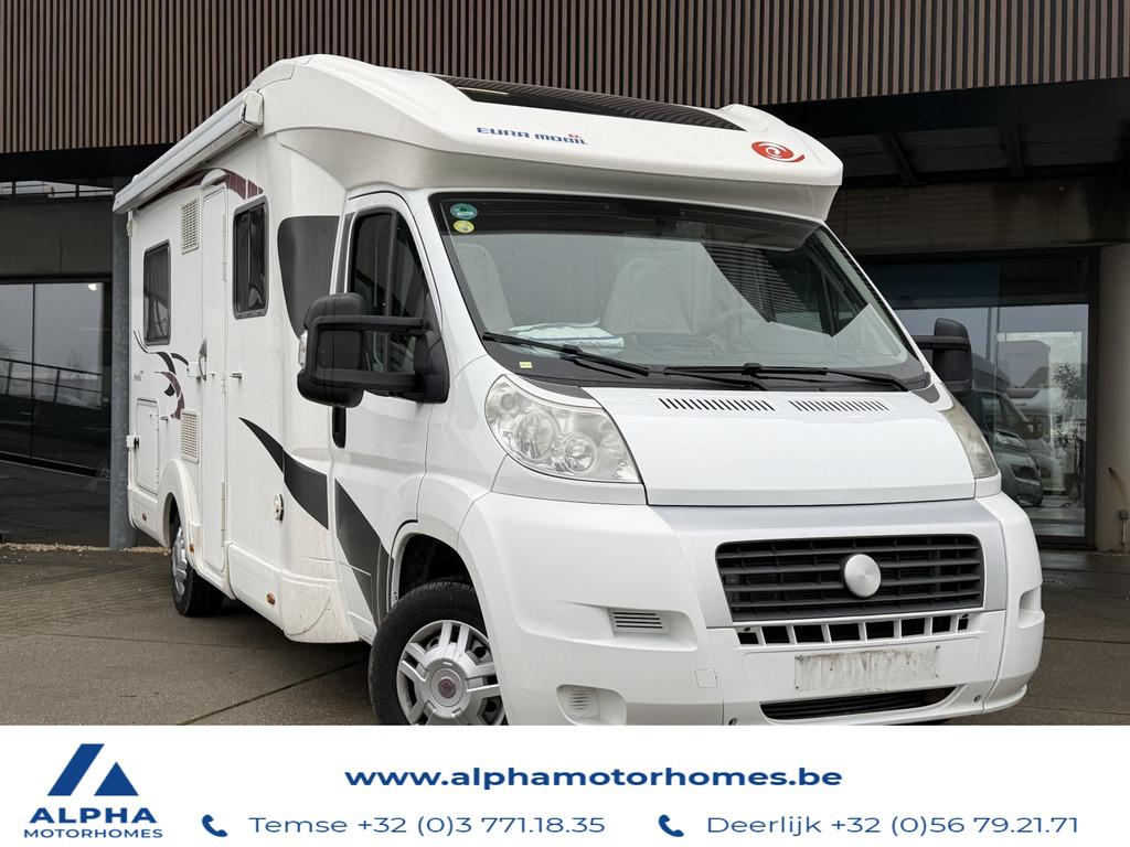 Eura Mobil Mobil/PT670 SB FIAT 130 PK/- (bj 2012), Caravans en Kamperen, Mobilhomes, Bedrijf, 6 tot 7 meter, L-zit, Half-integraal