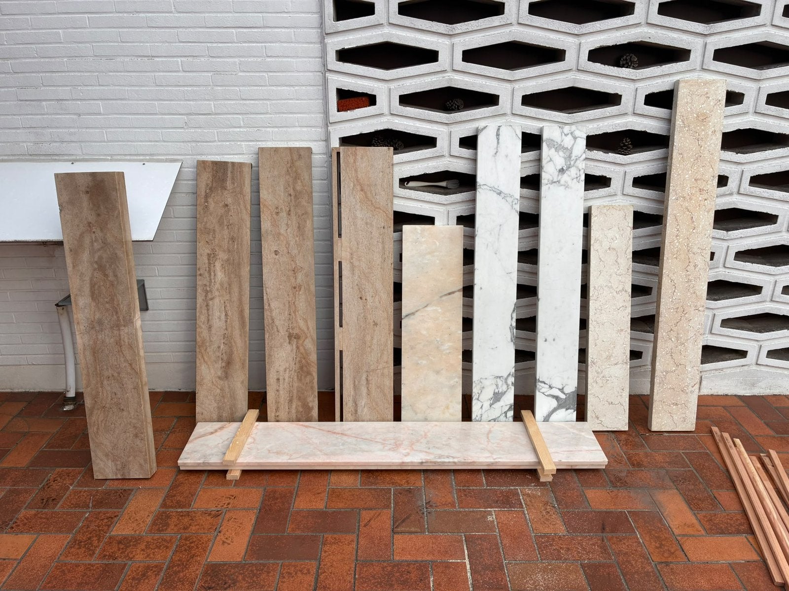 Tabletten travertin, Bricolage & Construction, Enlèvement