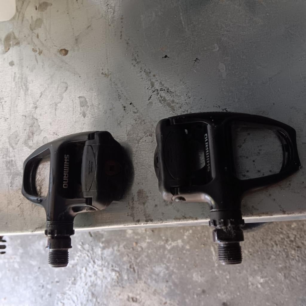 Klikpedalen Shimano, Ophalen, Zo goed als nieuw