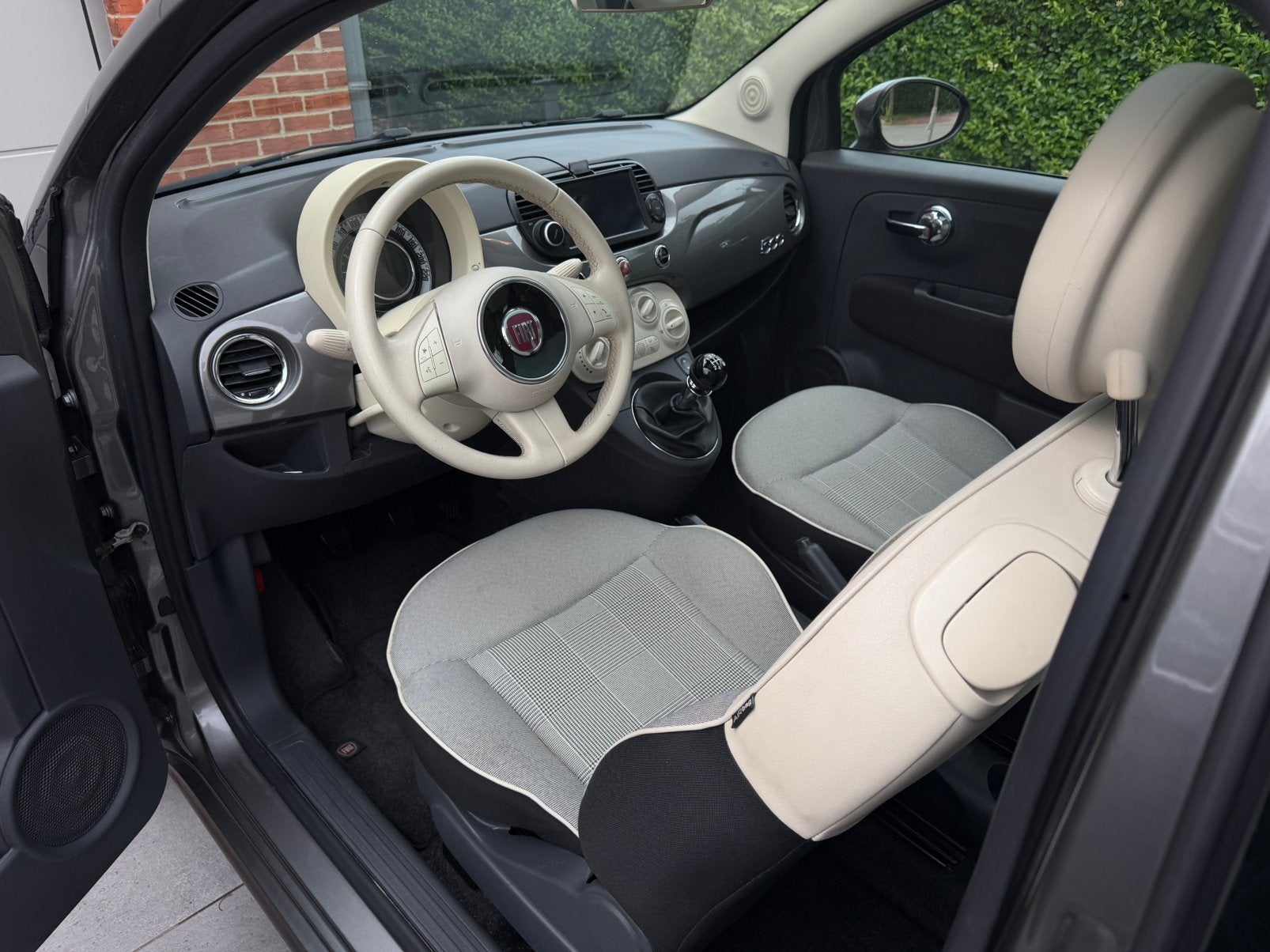 Fiat 500 très bon état., Auto's, Voorwielaandrijving, 4 zetels, 0 kg, Leder en Stof