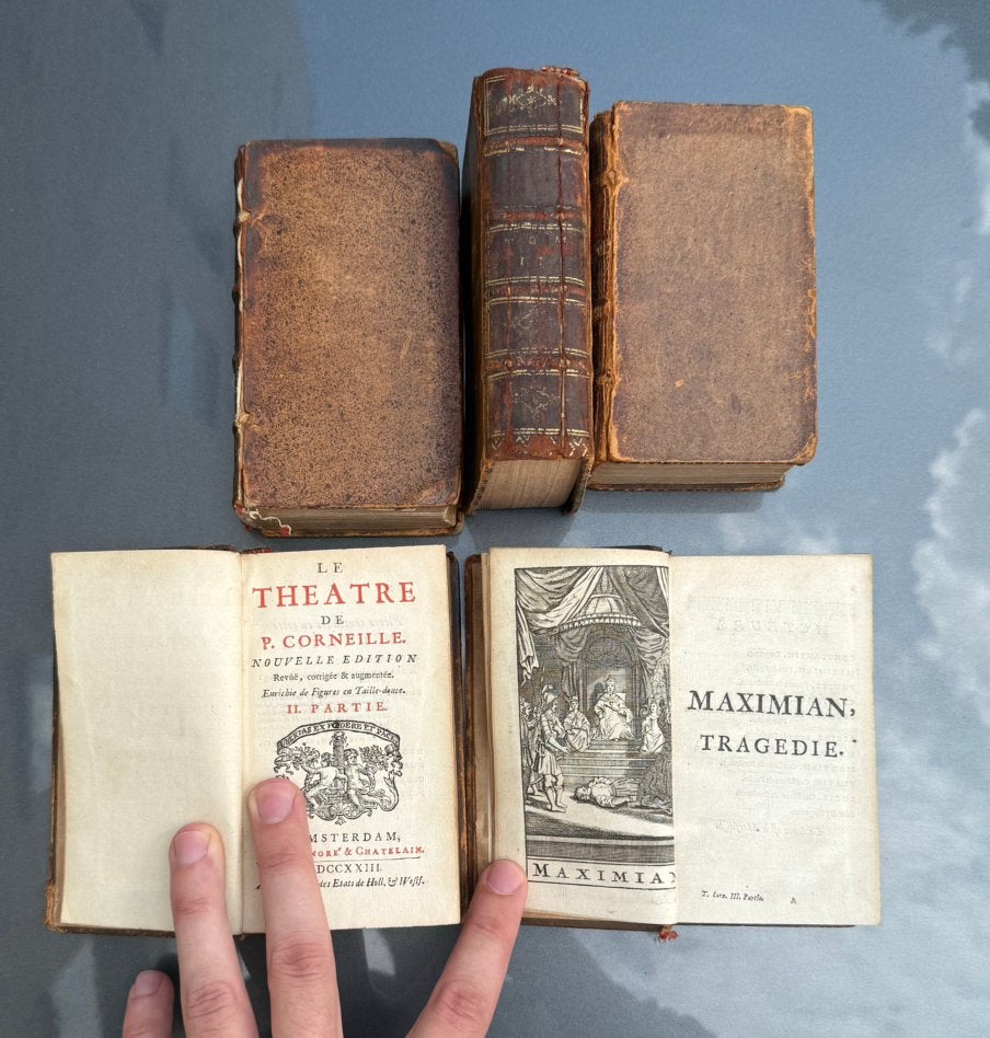 Complete set  – Le Théâtre, Amsterdam uit 1723,kopergravures, Ophalen of Verzenden