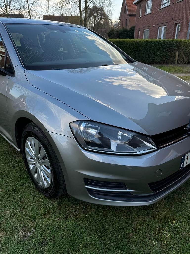 VW Golf 7 1.6 TDI DSG Top conditie, Auto's, Volkswagen, Euro 5, Stof, Zwart, 4 cilinders