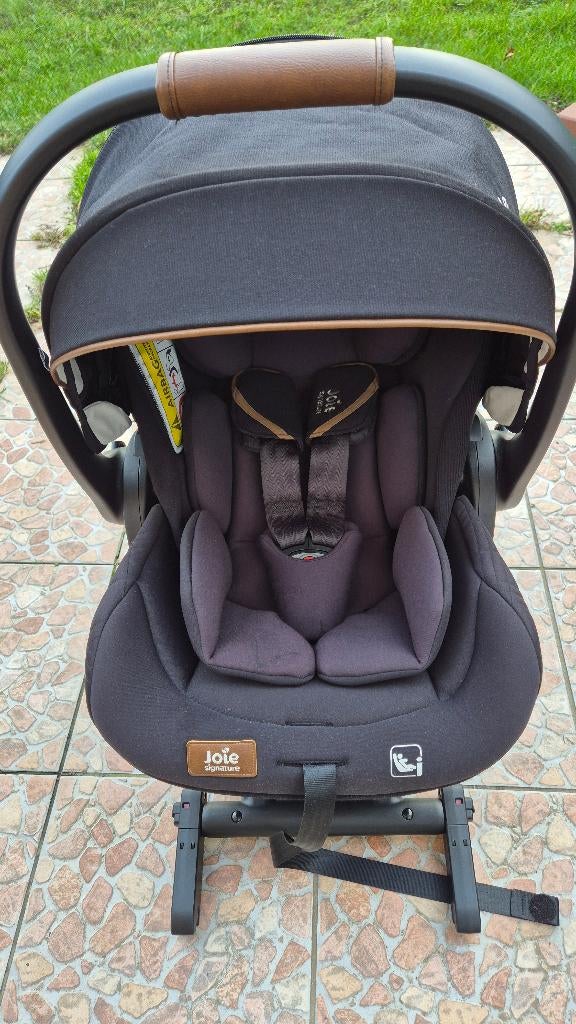 0-1 autostoeltje + Isofix Joie Signature base ONDER GARANTIE, Verstelbare rugleuning, Zo goed als nieuw, Isofix, 0 t/m 13 kg