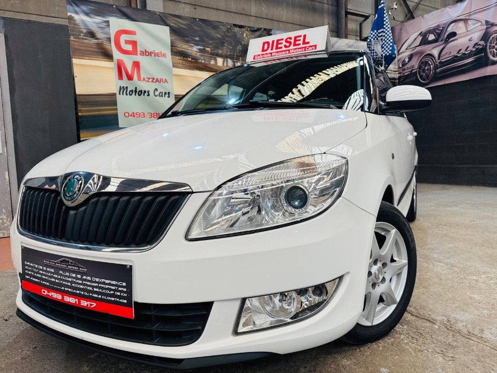 Skoda Fabia 1.2TDI Airco Jantes alu, Autos, Euro 5, Achat, Entreprise, Garantie prolongée