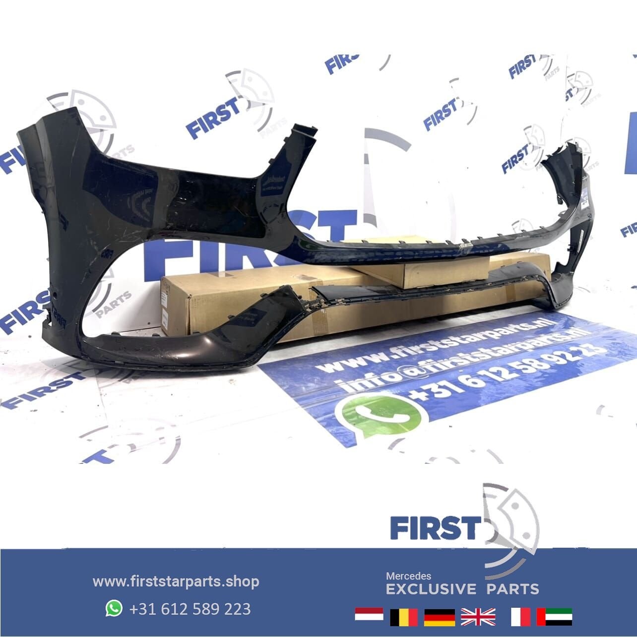 W167 V167 C167 GLE 43 AMG VOORBUMPER ZWART WIT GRIJS BLAUW o, Utilisé, -, Avant, -