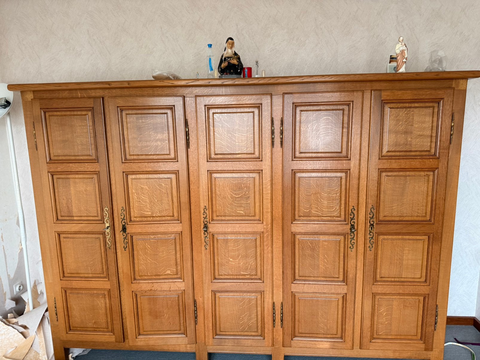 Kast, Huis en Inrichting, Ophalen, Met deur(en), Zo goed als nieuw, 200 cm of meer