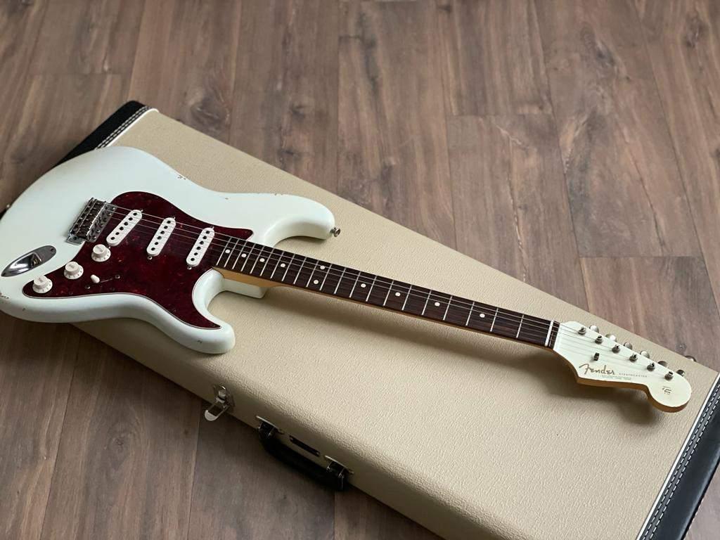 Fender CS '60 Stratocaster, Musique & Instruments, Enlèvement, Comme neuf, Solid body, Fender