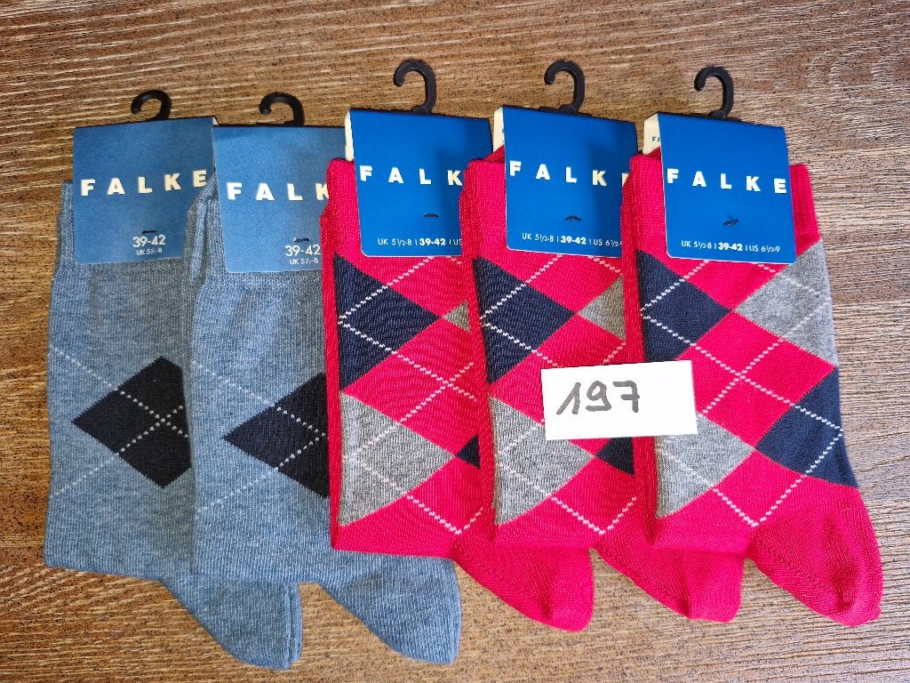 Falke kousen Dames Schoenmaat 39/42     Pakket 197, Overige kleuren, Nieuw, Falke, Maat 39 t/m 42
