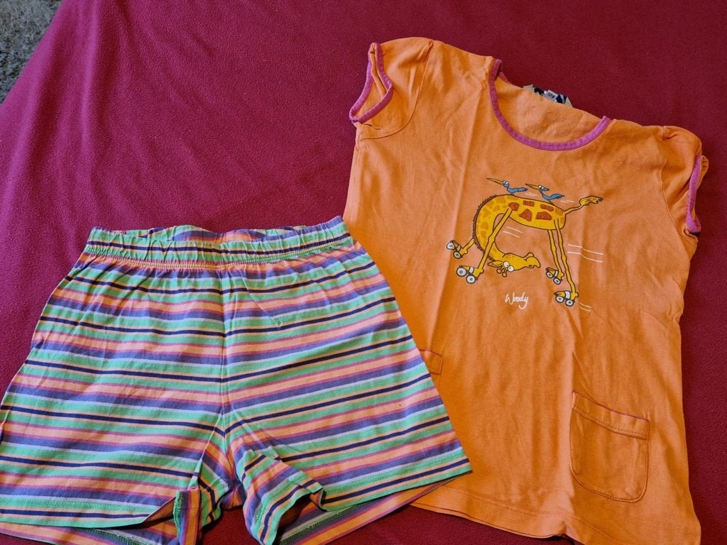 woody pyjama maat 128, Enfants & Bébés, Vêtements enfant | Taille 128, Enlèvement ou Envoi, Vêtements de nuit ou Sous-vêtements