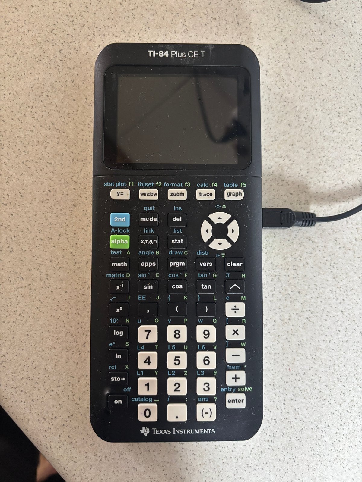 Texas Instruments TI-84 Plus CE-T Grafisch Rekenmachine, Diversen, Rekenmachines, Gebruikt, Grafische rekenmachine, Ophalen