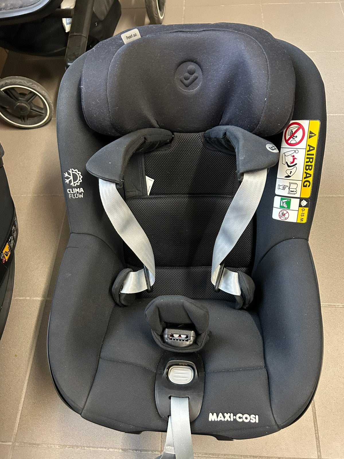 AUTOSTOEL Maxi Cosi Pearl 360 (0-4jaar) + familyfix SETPRIJS, Kinderen en Baby's, Ophalen, Zo goed als nieuw