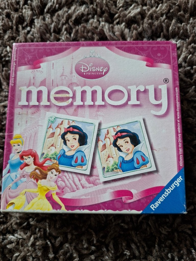 Memory Disney prinsessen, Ophalen of Verzenden, Gebruikt, Taal en Lezen