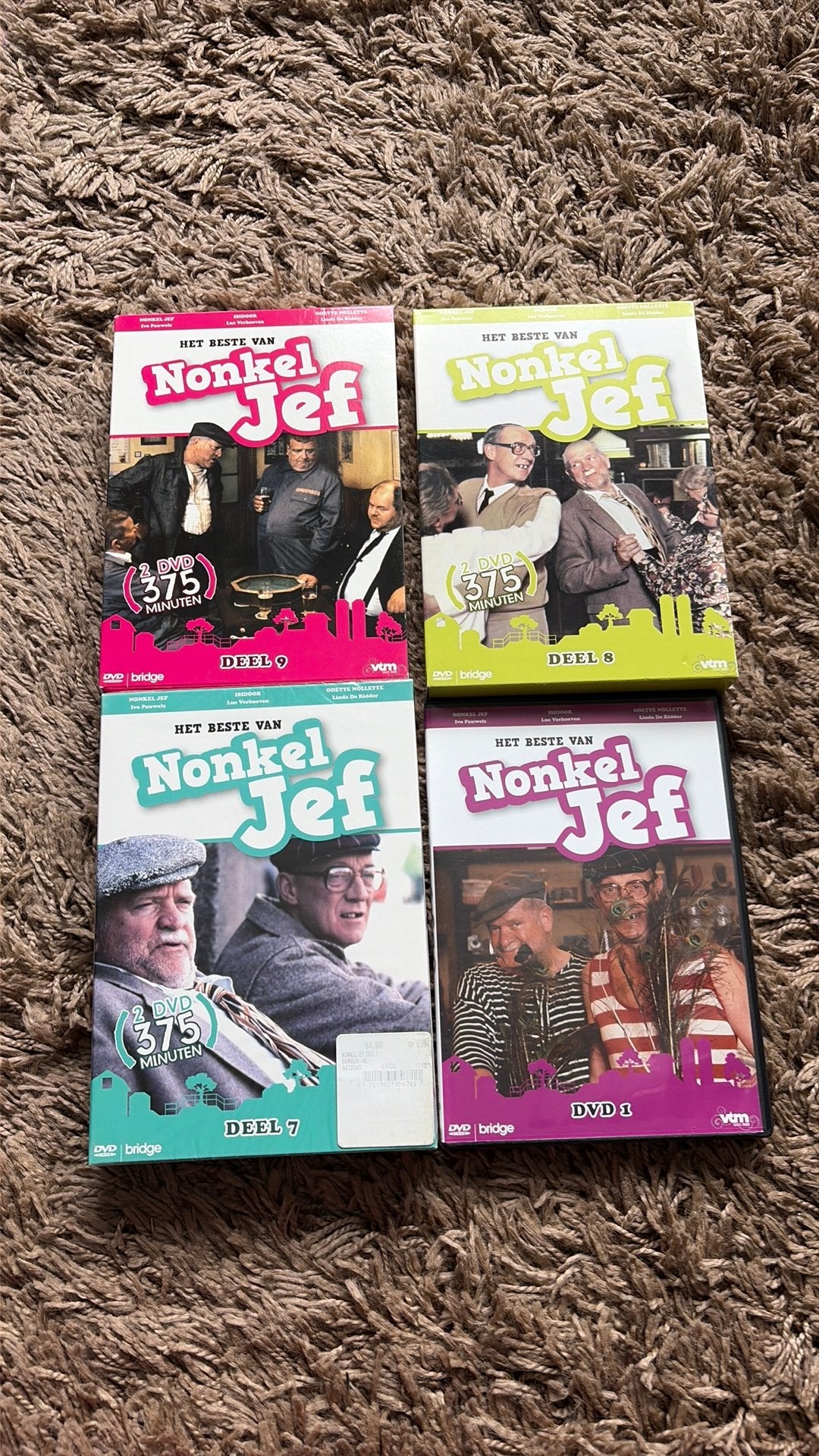 Dvd’s nonkel Jef, Ophalen, Zo goed als nieuw