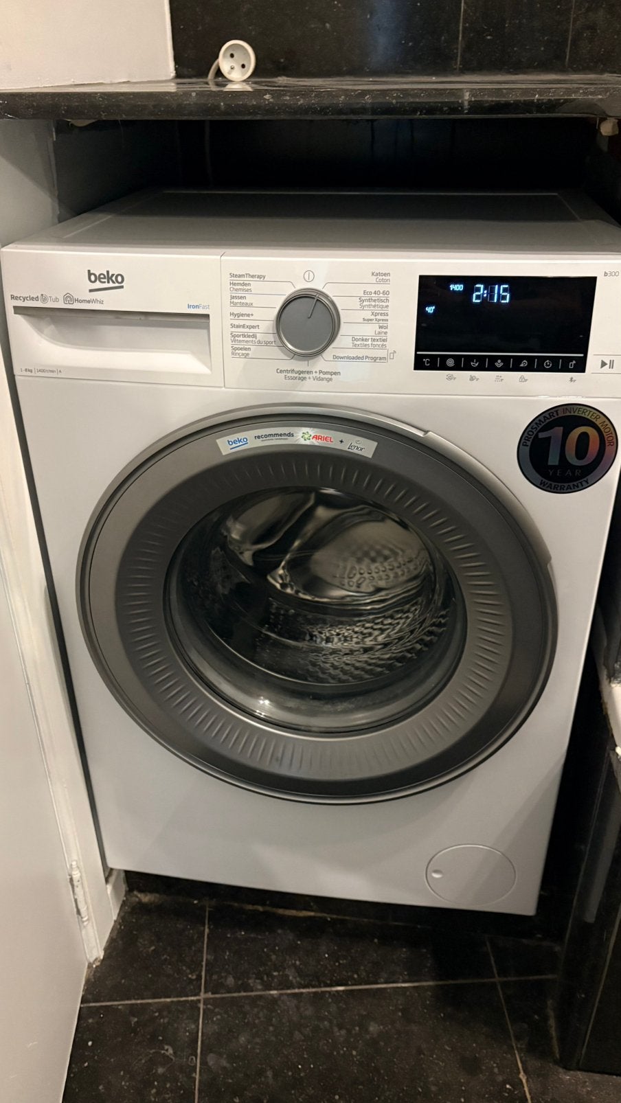 Wasmachine Beko, Elektronische apparatuur, Ophalen, Zo goed als nieuw