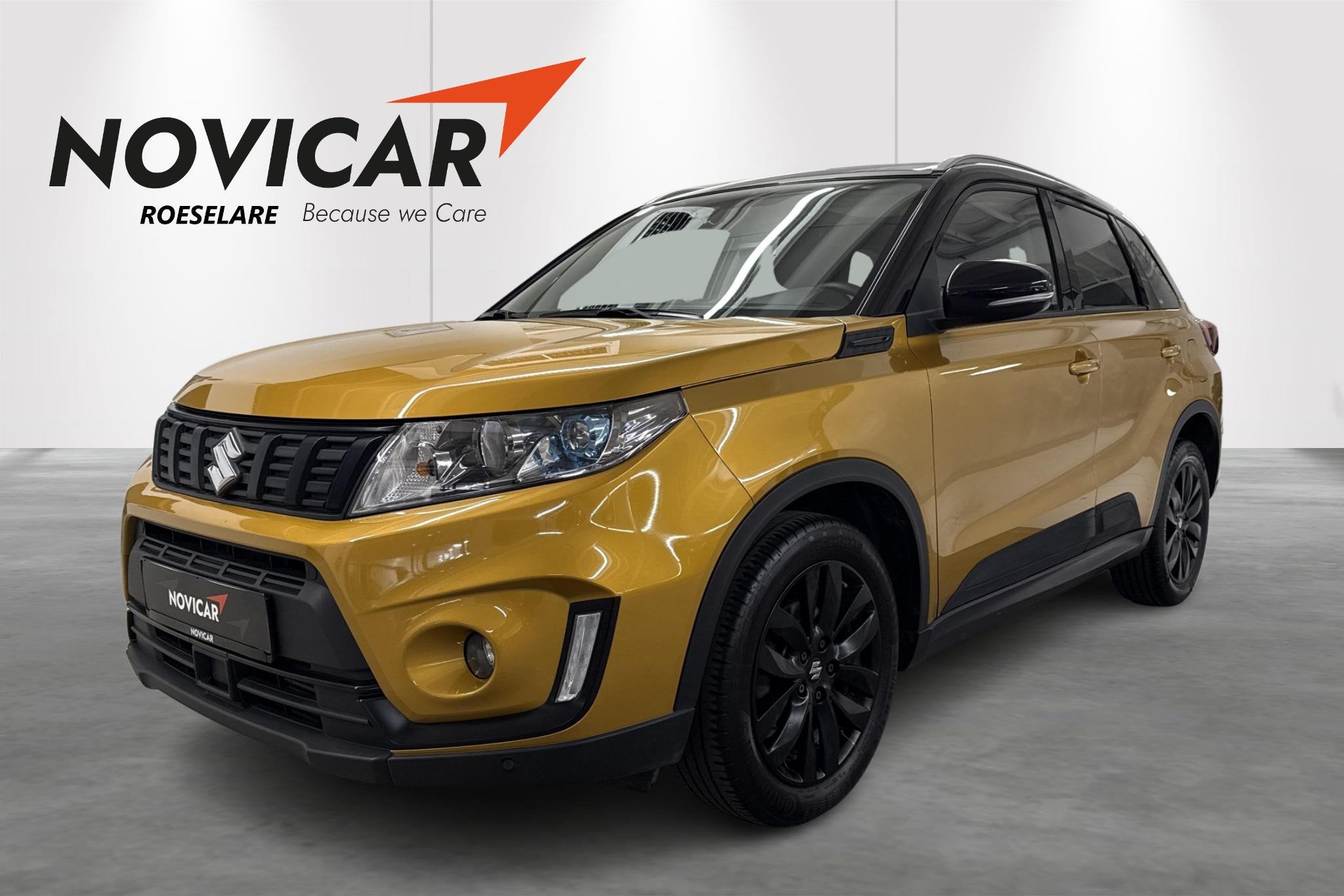 Suzuki Vitara 1.4 Grand Luxe Xtra A/T, Auto's, Stof, 4 cilinders, Geel, 1200 kg