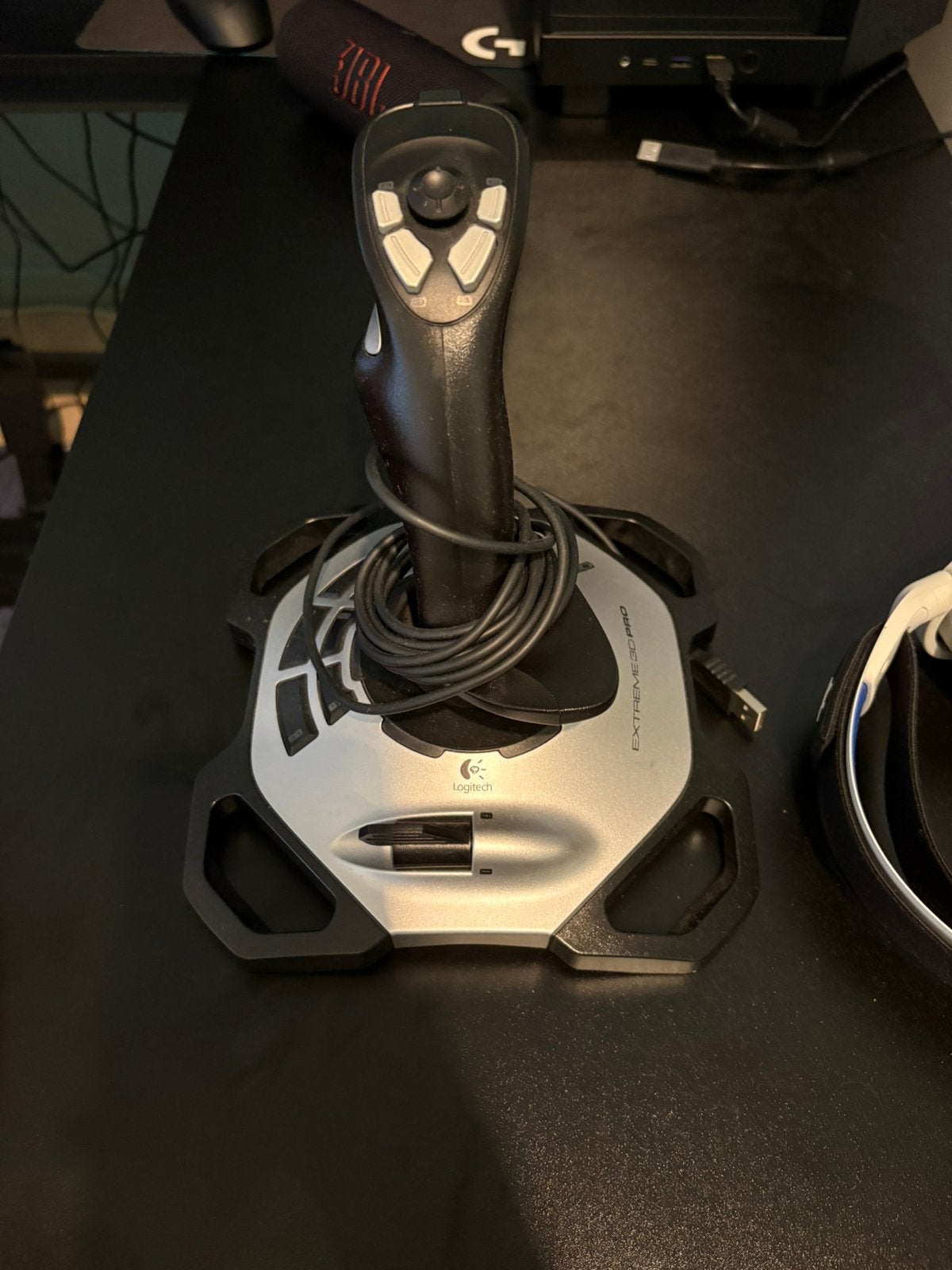 Logitech Extreme 3D Pro Joystick, Computers en Software, Joysticks, Ophalen, Zo goed als nieuw