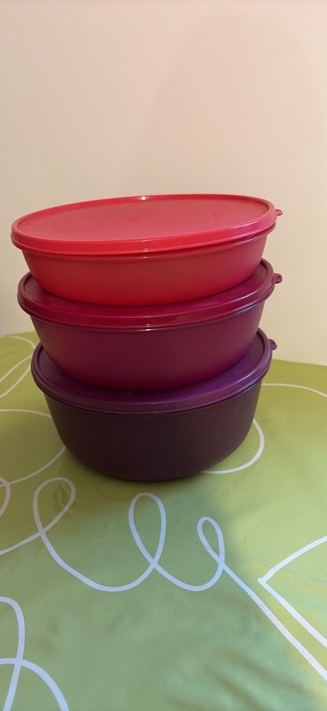 Tupperware - ruimtekommen, Huis en Inrichting, Ophalen of Verzenden, Nieuw, Paars, Bak of Kom