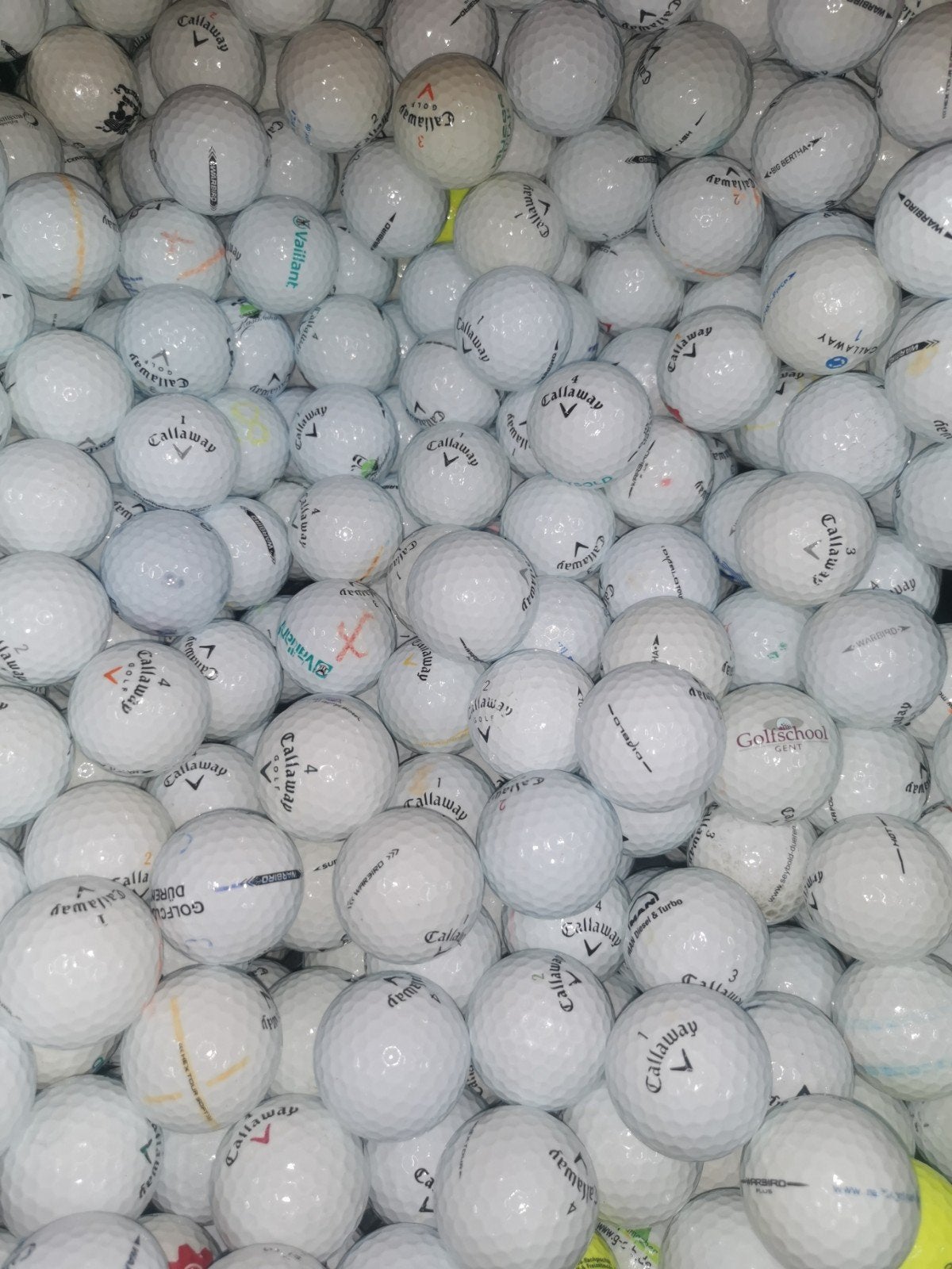Callaway warbird golfballen AAAA kwaliteit 100 stuks, Sports & Fitness, Golf, Enlèvement ou Envoi, Callaway