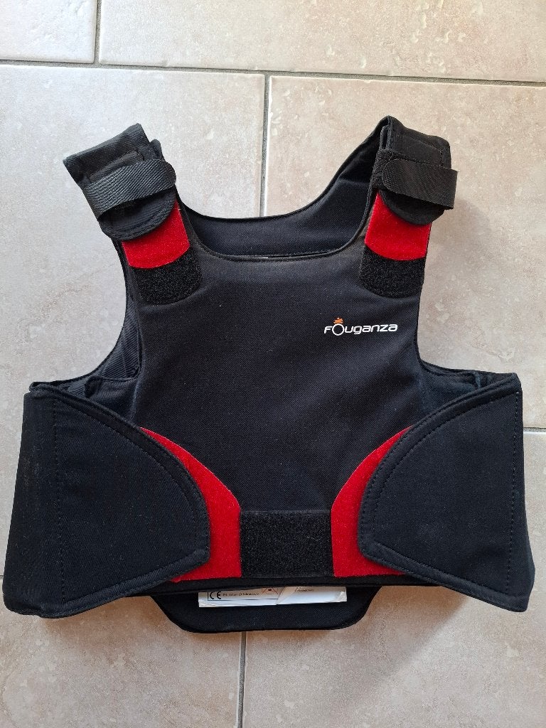 Valvest paardrijden, Dieren en Toebehoren, Ophalen, Fouganza, Verstelbaar, Bodyprotector