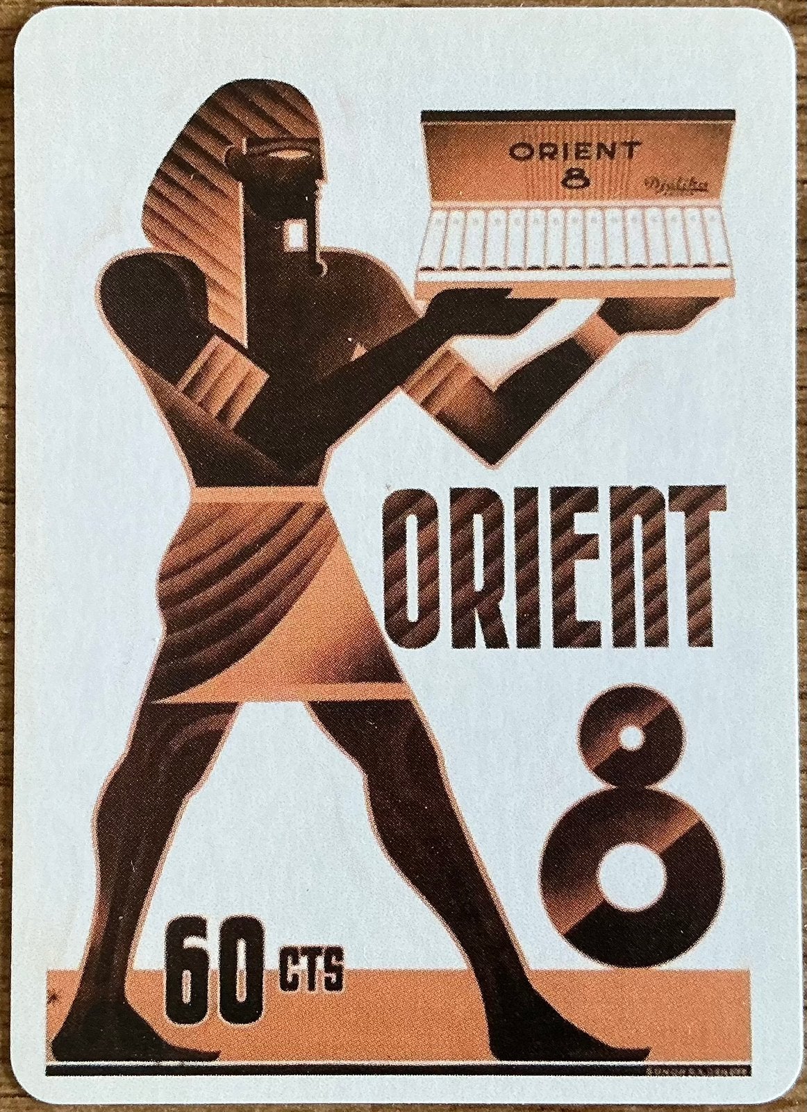 CIGARETTES SPOCK ORIENTAL, Enlèvement ou Envoi, Comme neuf, Carte(s) à jouer