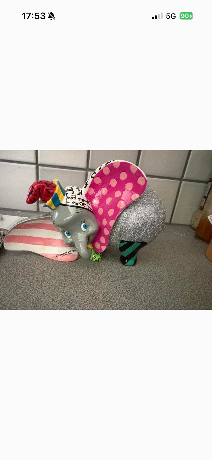 Disney britto dumbo nieuw!, Ophalen, Bambi of Dumbo, Nieuw, Beeldje of Figuurtje