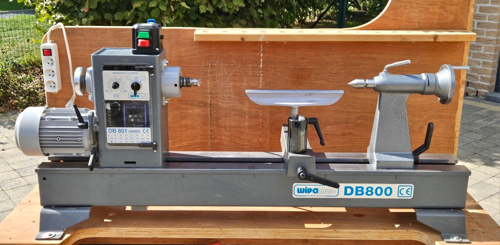 Tour à Bois Wivamac DB801 VARIO, Ophalen, Zo goed als nieuw, Houtdraaibank