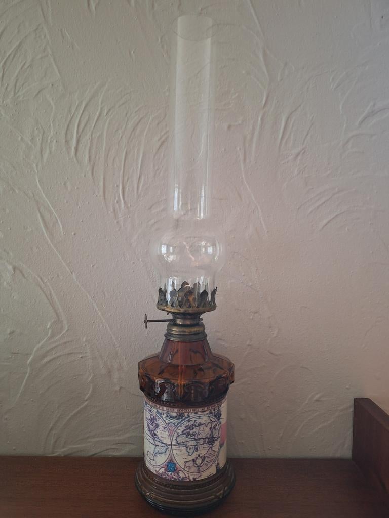 Lampe à huile vintage, Antiquités & Art, Antiquités | Éclairage, Enlèvement ou Envoi