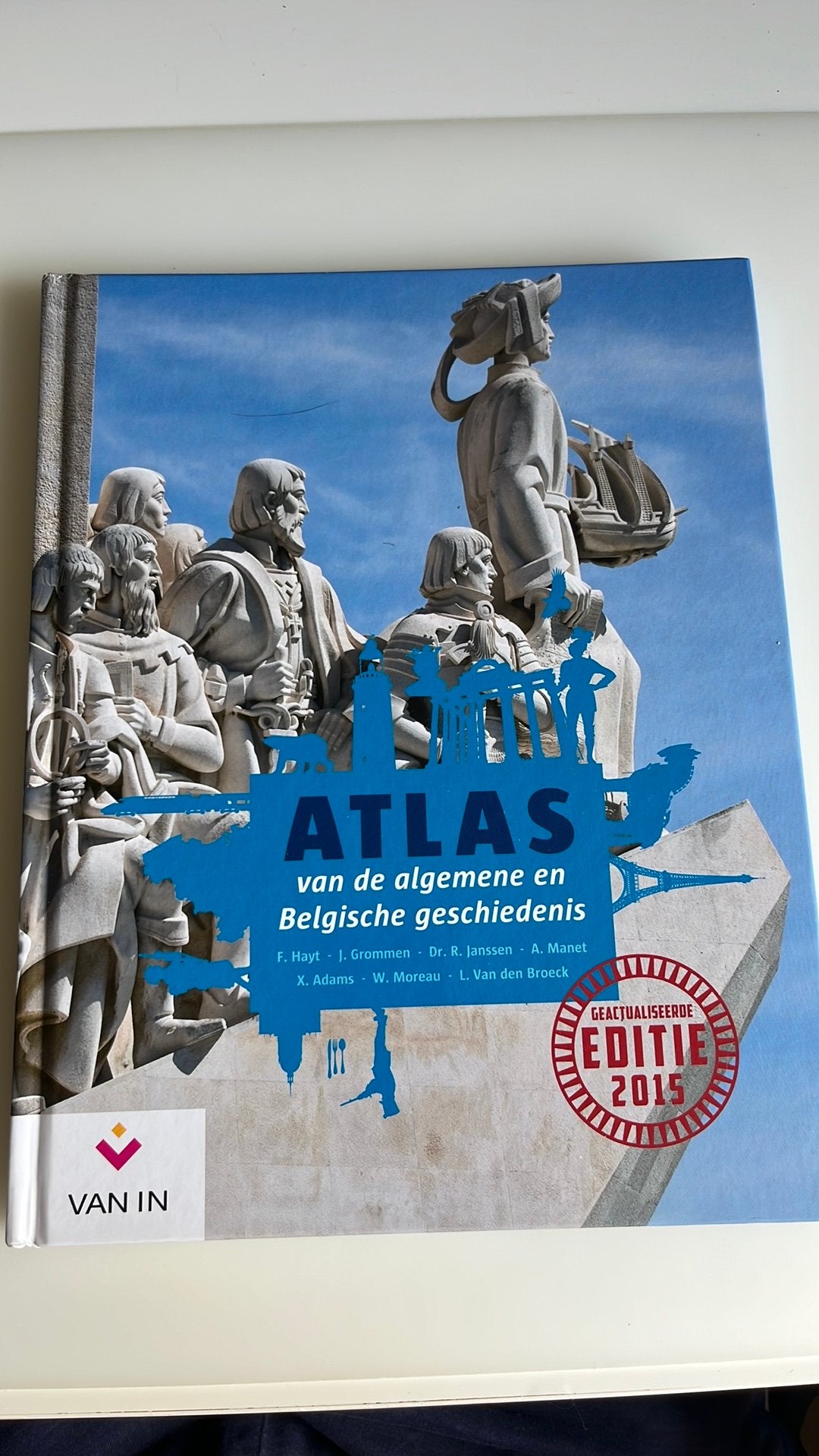 Atlas van de Belgische geschiedenis, Ophalen of Verzenden, Zo goed als nieuw, Geschiedenis
