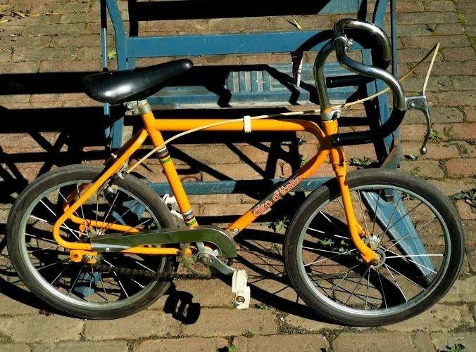 Vintage kleine kinder racefiets Ampatoys / giro d'italia, Ophalen