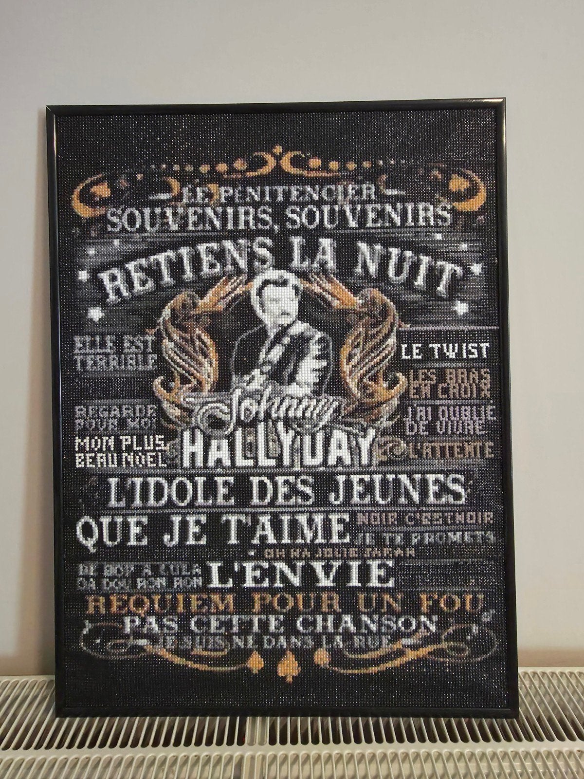CADRE JOHNNY HALLYDAY, Enlèvement