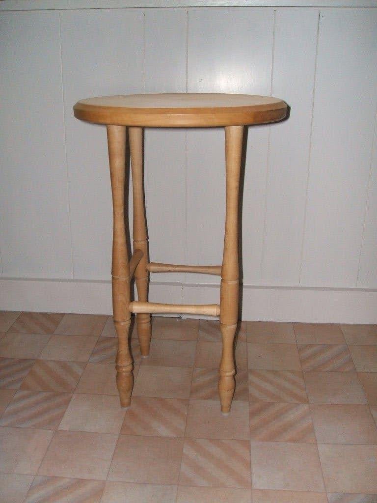 bijzettafeltje, Ophalen, Minder dan 55 cm, Rond, Zo goed als nieuw