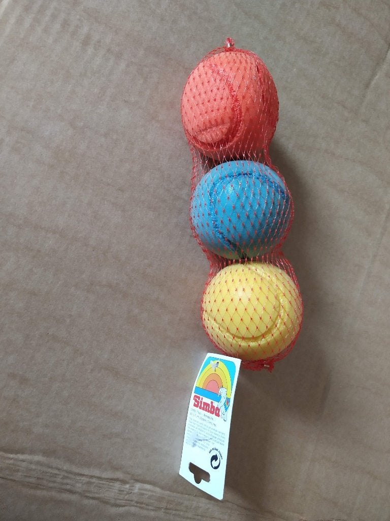 set 3 nieuwe moesen tennisballen simba, Enfants & Bébés, Jouets | Extérieur | Jouets en vrac, Enlèvement ou Envoi, Neuf