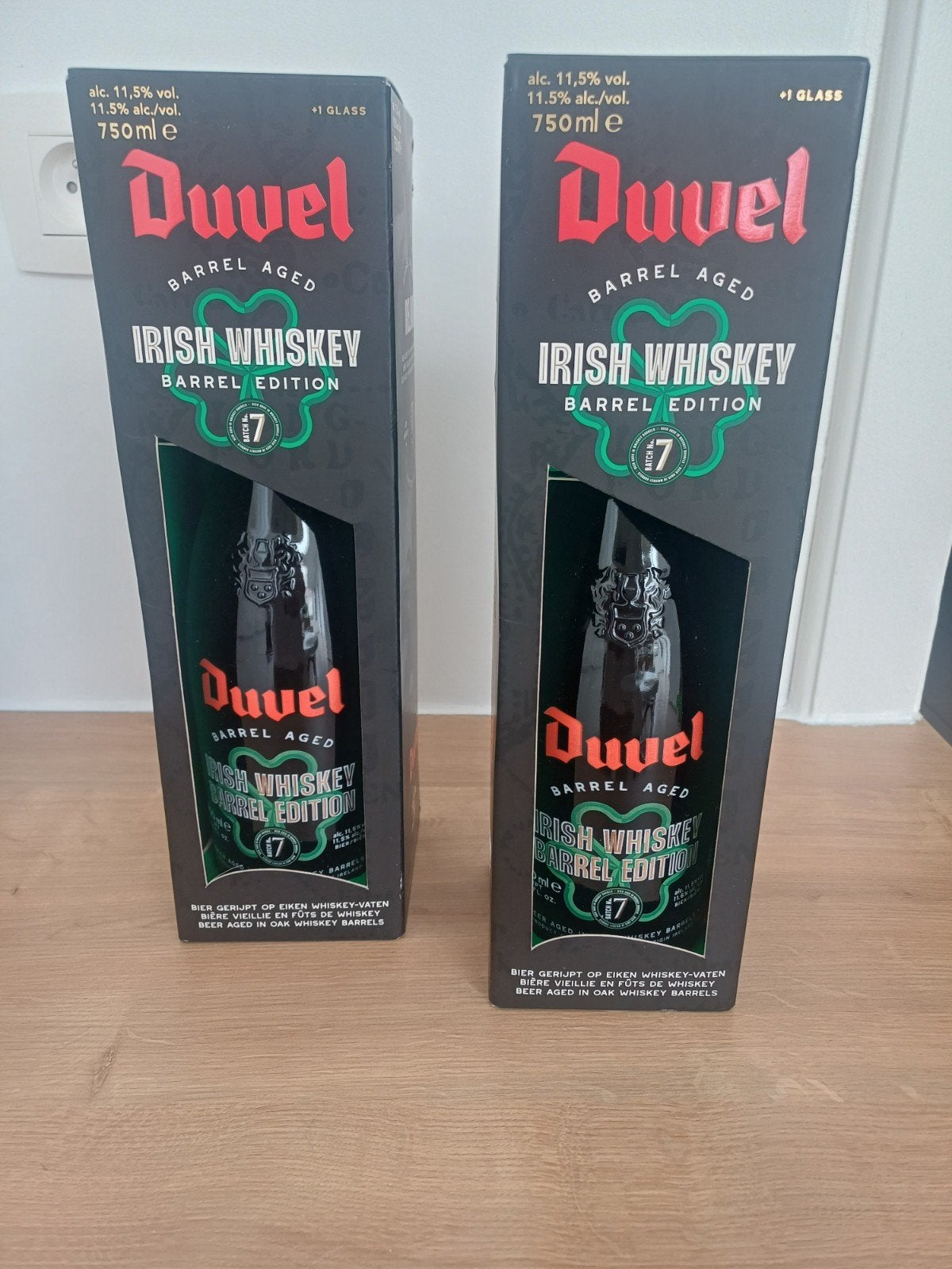 Duvel irish whiskey 2stuks, Verzamelen, Ophalen, Duvel