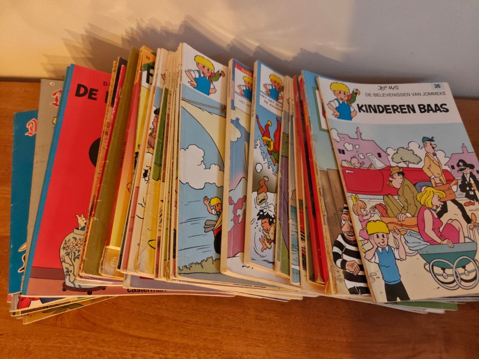 70 strips allerlei (0,4€/st), Ophalen