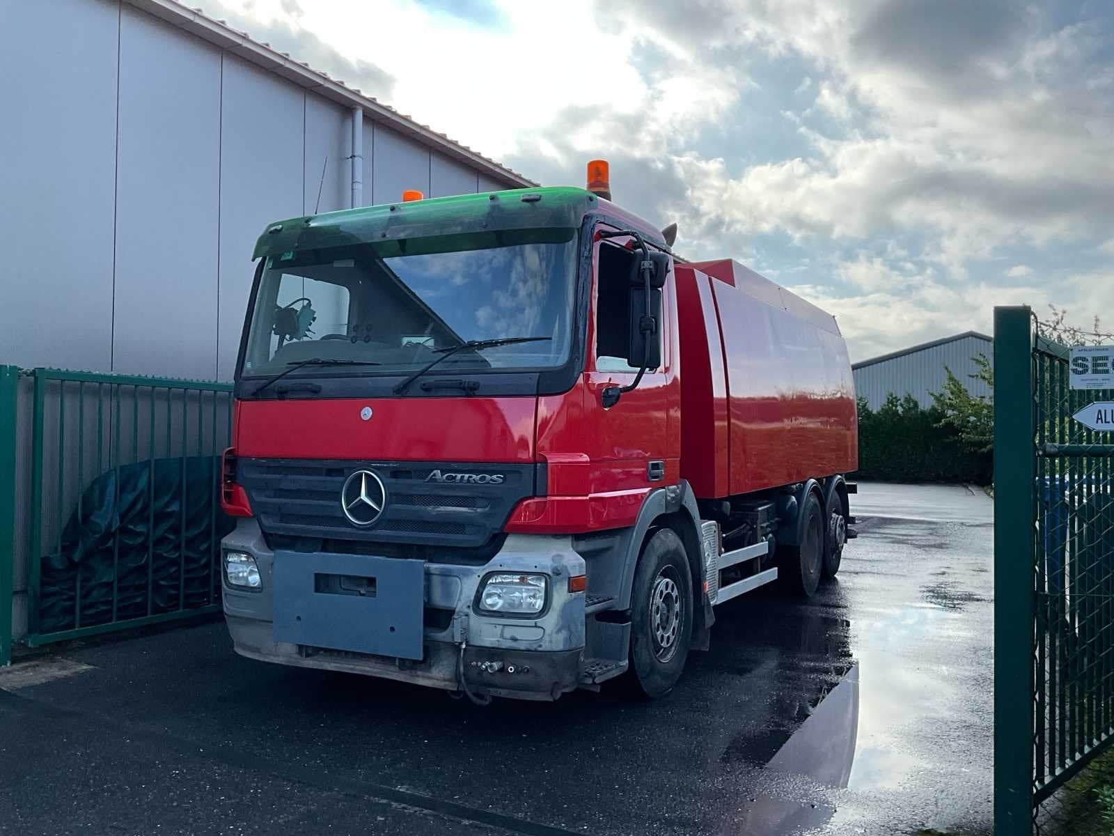Mercedes Actros BEAM S12000 2006 balayeur de route, Achat, Entreprise, Autres carburants, Mercedes-Benz