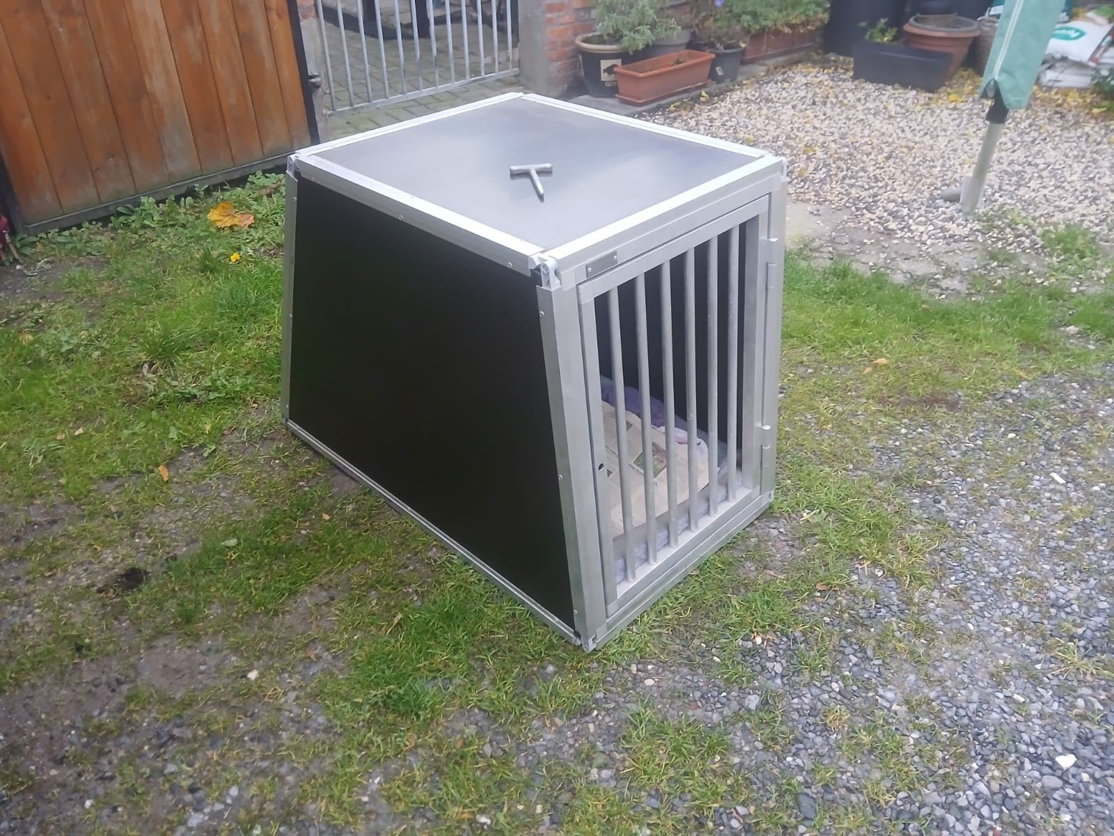 autobench hond, Dieren en Toebehoren, Ophalen, Gebruikt, 65 tot 100 cm, Hondenhok