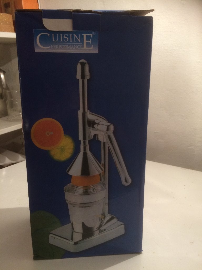 handmatige fruitperser retro, Ophalen, Nieuw, Handmatig, Citruspers