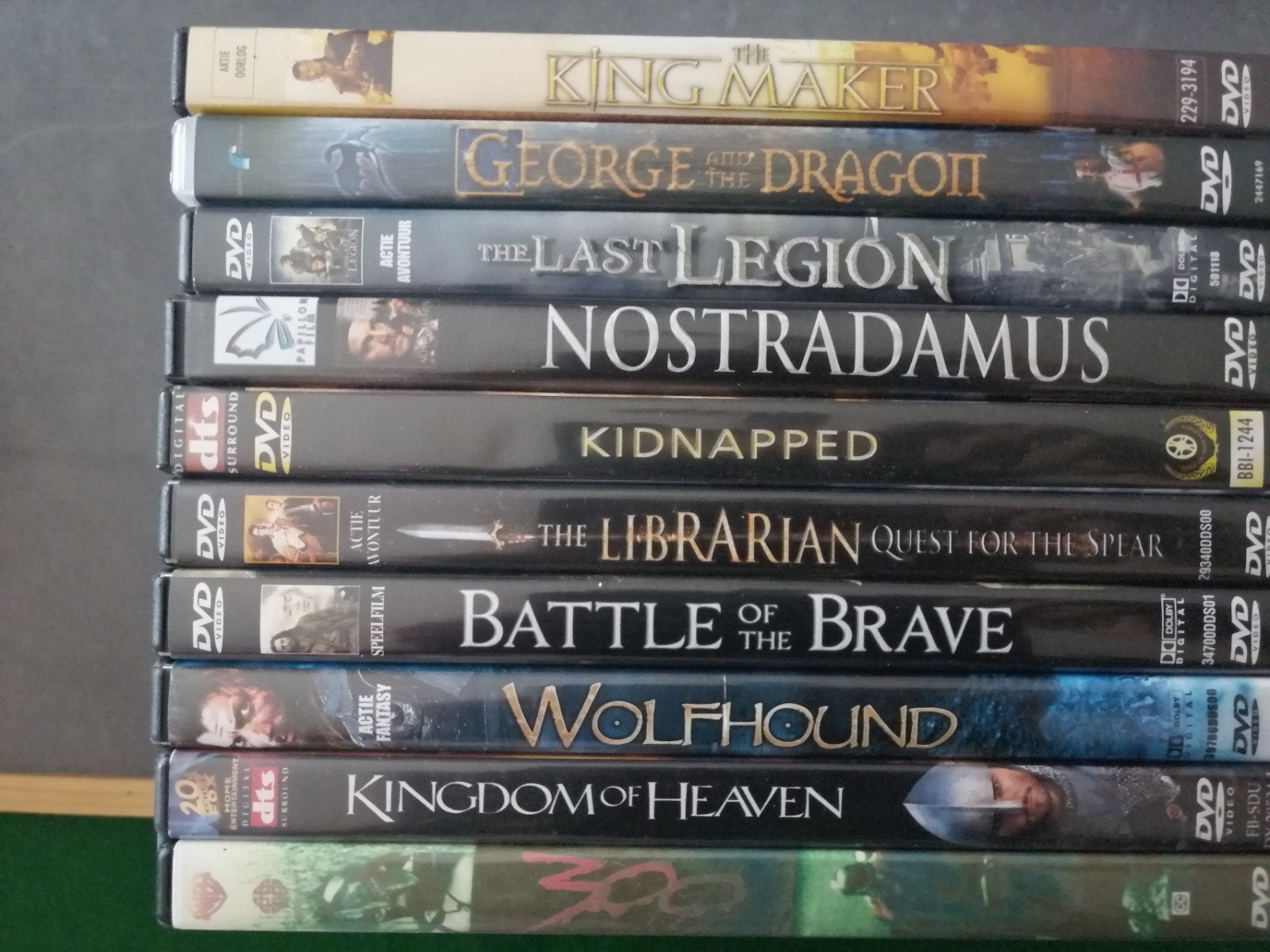 10stuks dvd film avontuur, CD & DVD, DVD | Aventure, Enlèvement