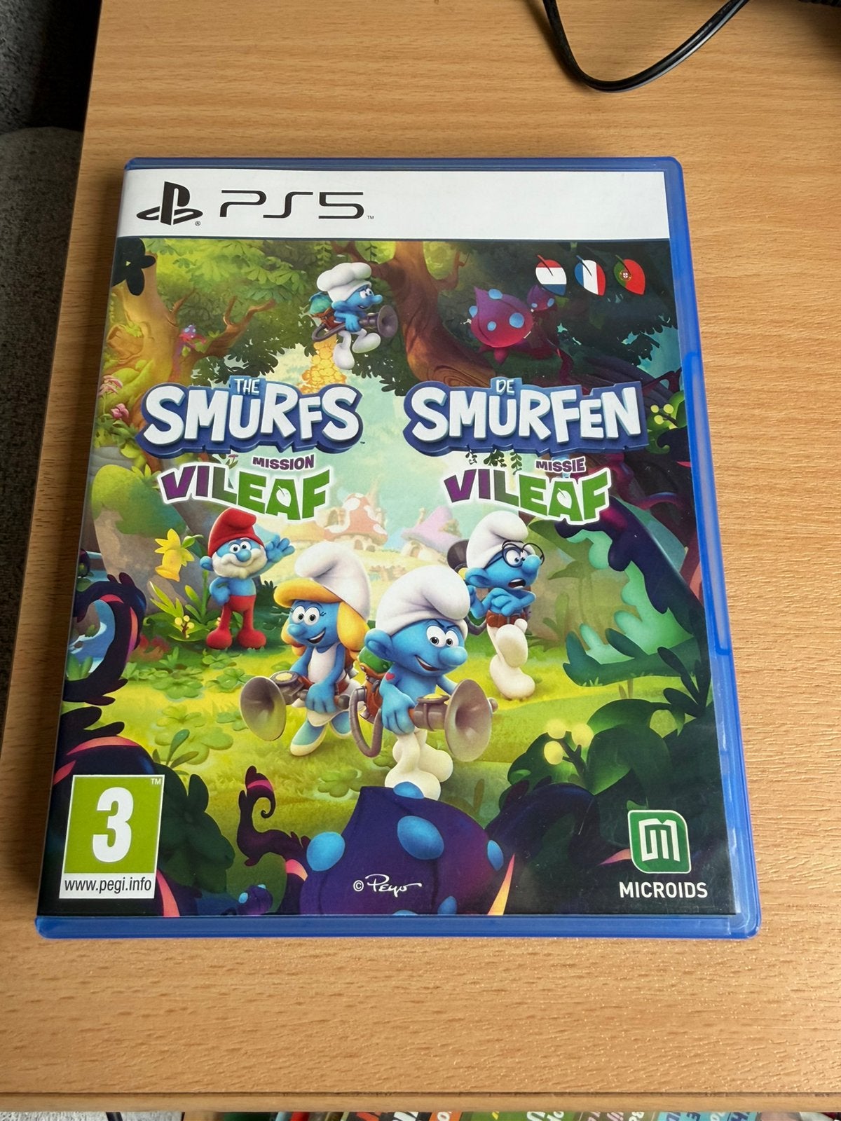 Ps5 game de smurfen missie vileaf, Games en Spelcomputers, Ophalen of Verzenden, Zo goed als nieuw