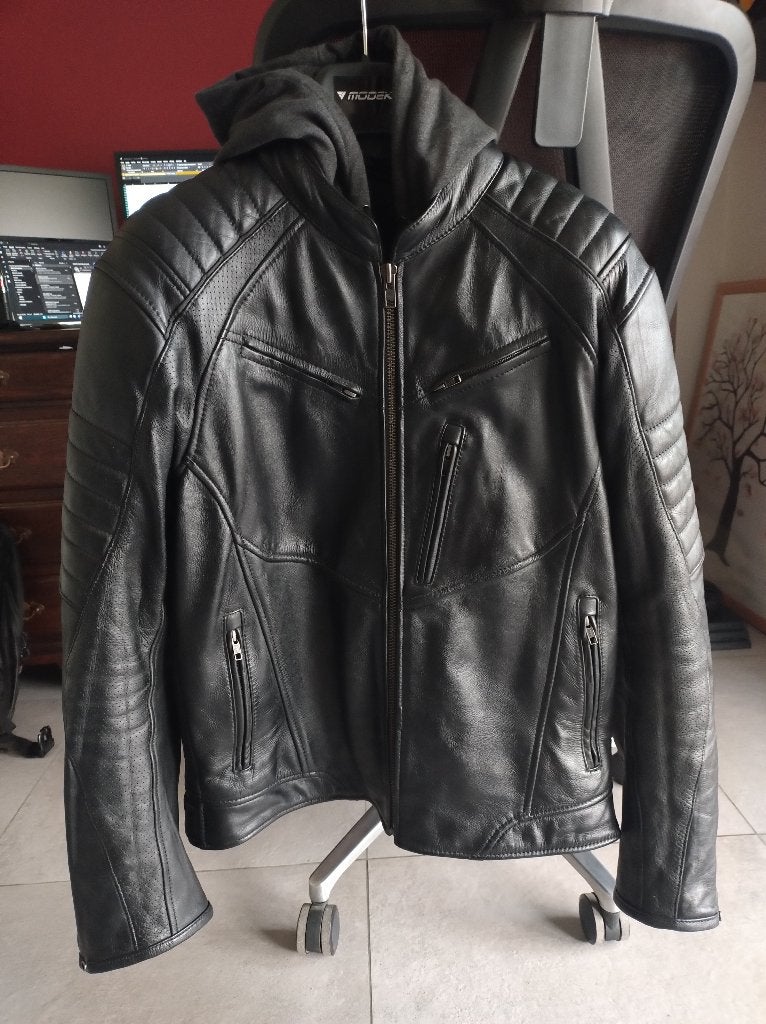 Veste moto, Motoren, Kleding | Motorkleding, Ophalen, Heren, Jas | leer, Modeka