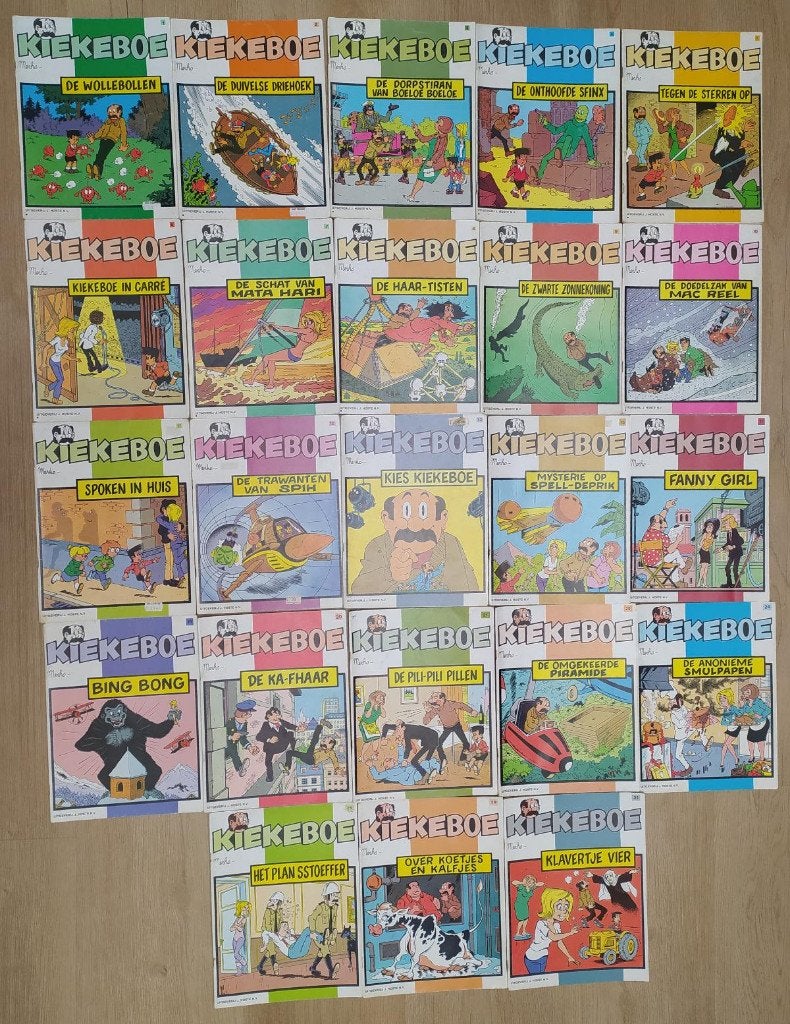strips Kiekeboe, Livres, BD, Enlèvement ou Envoi