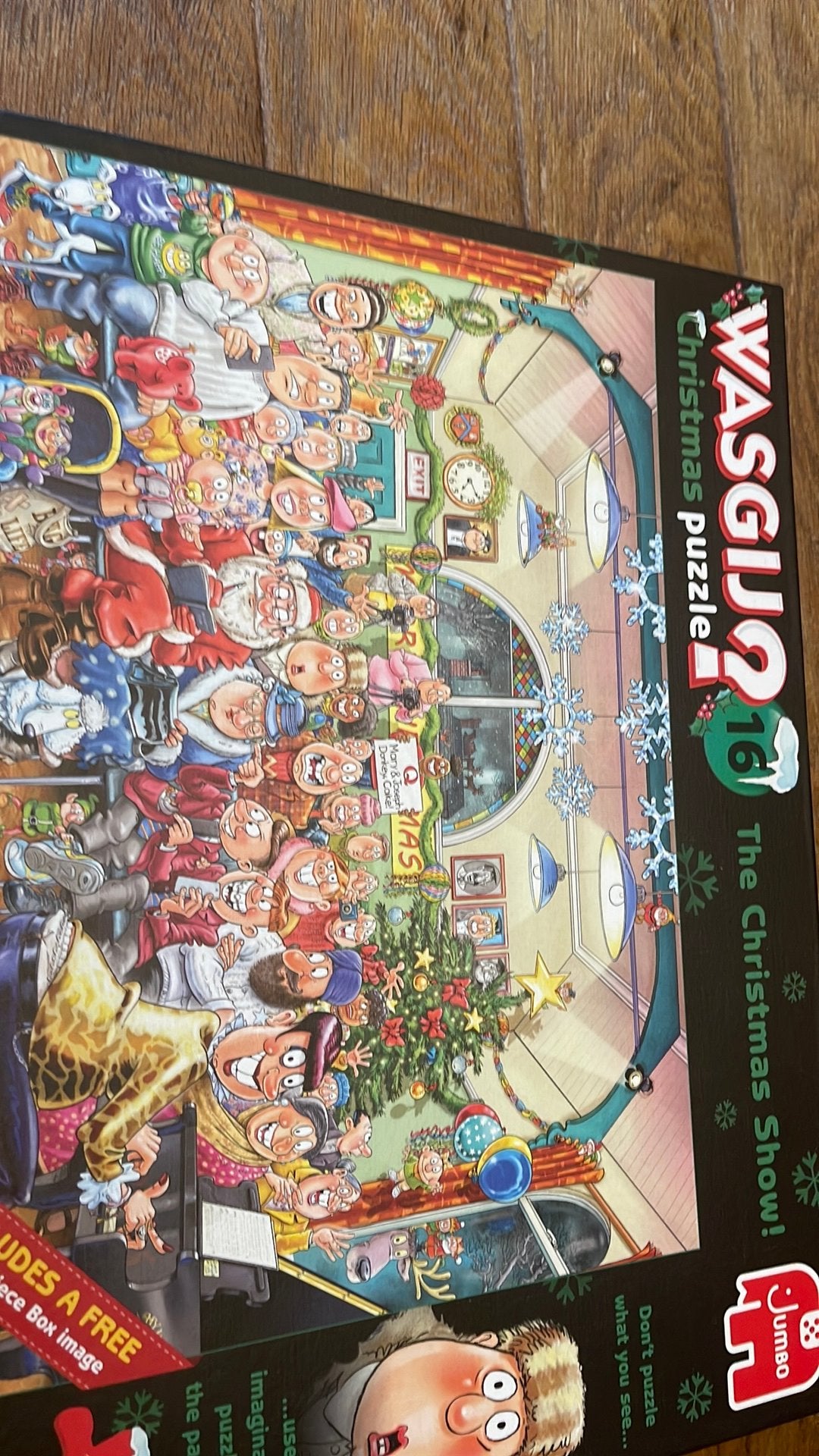 Wasgij Christmas nr 16. Twee puzeels van 1000 stuks, Ophalen, Zo goed als nieuw