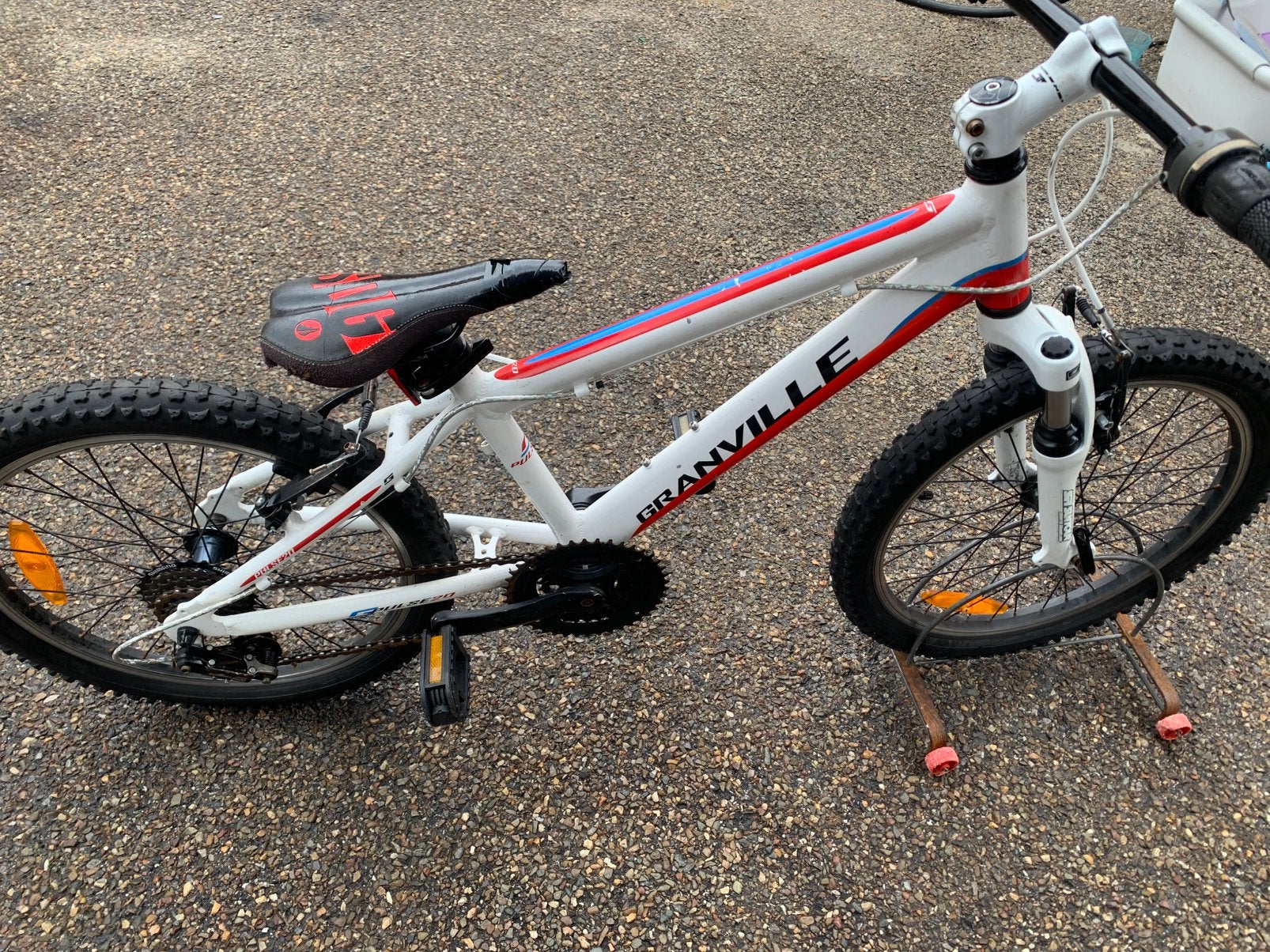 Jongen fiets witte 20 Inch, Fietsen en Brommers, Ophalen, Zo goed als nieuw