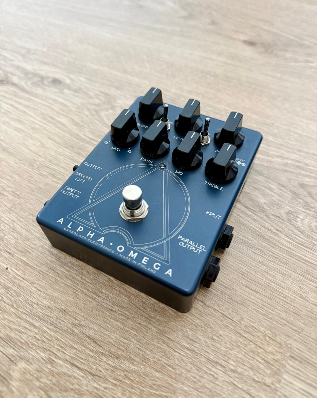 Darkglass Alpha Omega, Muziek en Instrumenten, Ophalen of Verzenden, Gebruikt, Distortion, Overdrive of Fuzz